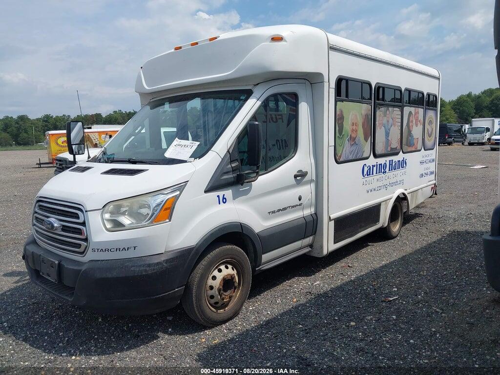 1FDES6PM3GKA86393 2016 FORD TRANSIT-350 CUTAWAY photo no. 2