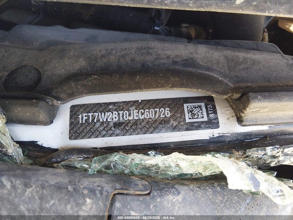 1FT7W2BT0JEC60726 2018 FORD F-250 photo no. 9