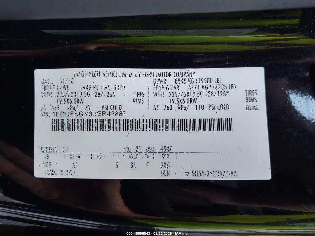 1FDUF5GY3JEB43887 2018 FORD F-550 CHASSIS photo no. 8