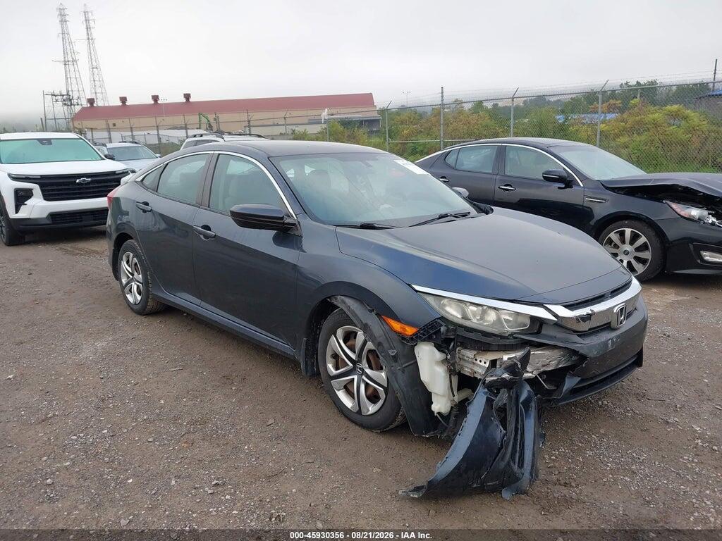 19XFC2F54GE219867 2016 HONDA CIVIC photo no. 1