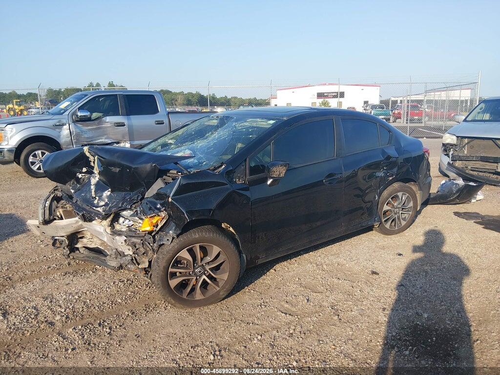 19XFB2F89FE213364 2015 HONDA CIVIC photo no. 2