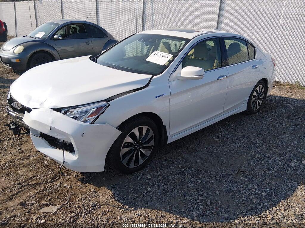 JHMCR6F70HC024270 2017 HONDA ACCORD HYBRID photo no. 2