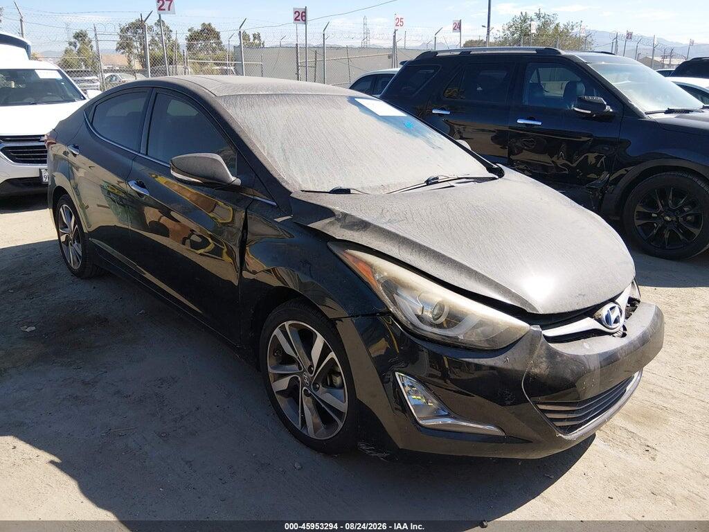 5NPDH4AE8GH691965 2016 HYUNDAI ELANTRA photo no. 1
