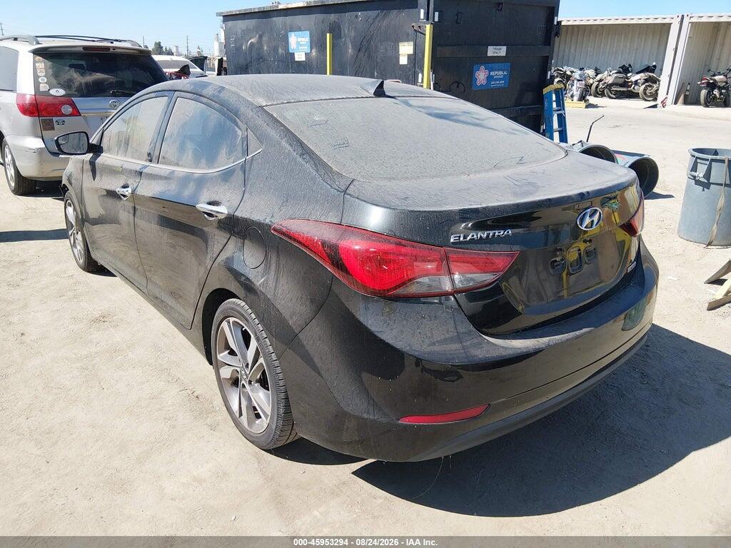 5NPDH4AE8GH691965 2016 HYUNDAI ELANTRA photo no. 3