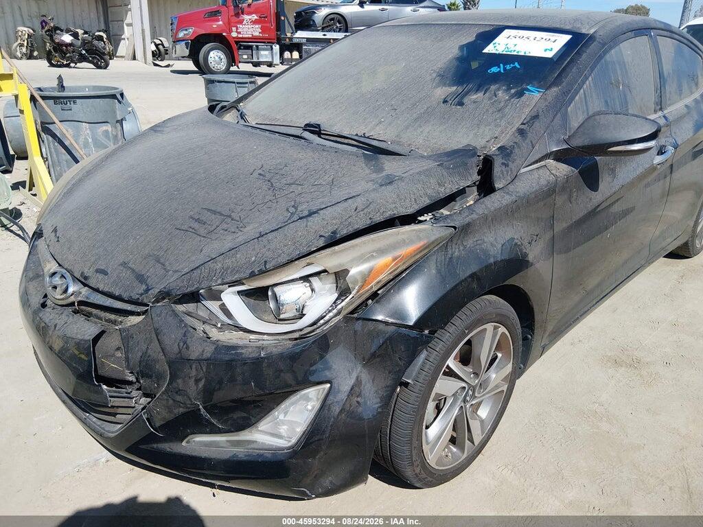 5NPDH4AE8GH691965 2016 HYUNDAI ELANTRA photo no. 6