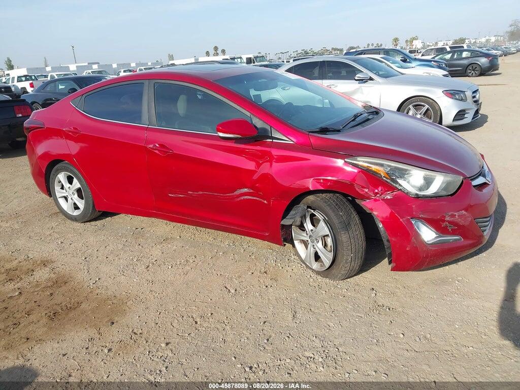 5NPDH4AE7GH785092 2016 HYUNDAI ELANTRA photo no. 1