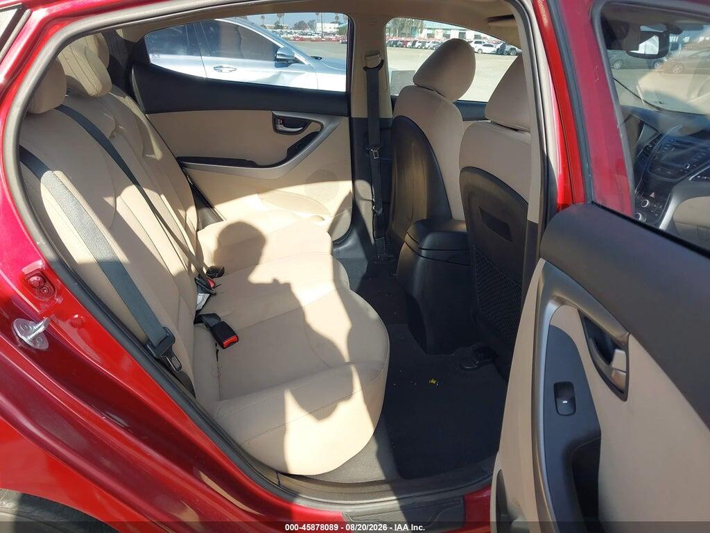 5NPDH4AE7GH785092 2016 HYUNDAI ELANTRA photo no. 8