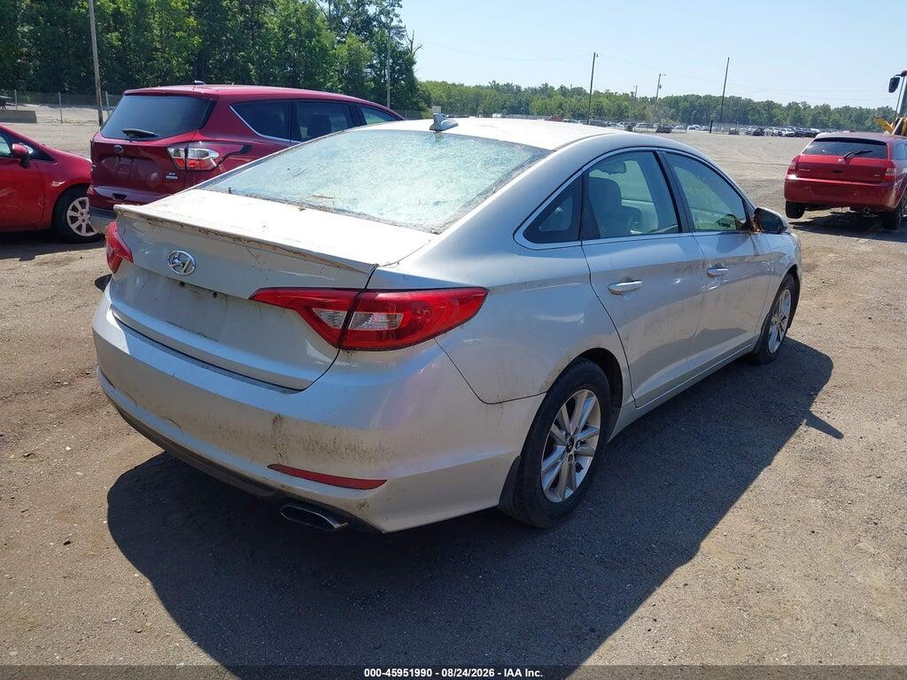 5NPE24AFXHH496238 2017 HYUNDAI SONATA photo no. 4