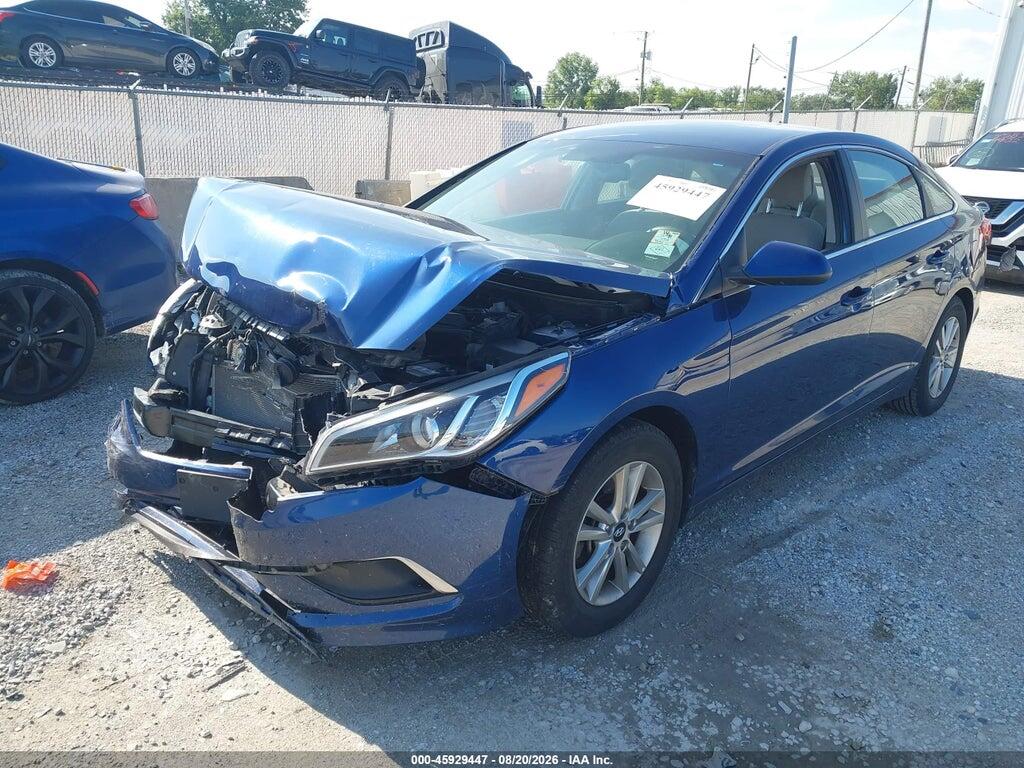 5NPE24AF5HH465219 2017 HYUNDAI SONATA photo no. 2