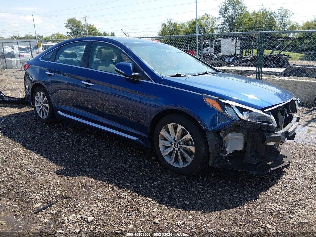 2017 HYUNDAI SONATA 5NPE34AF4HH548217