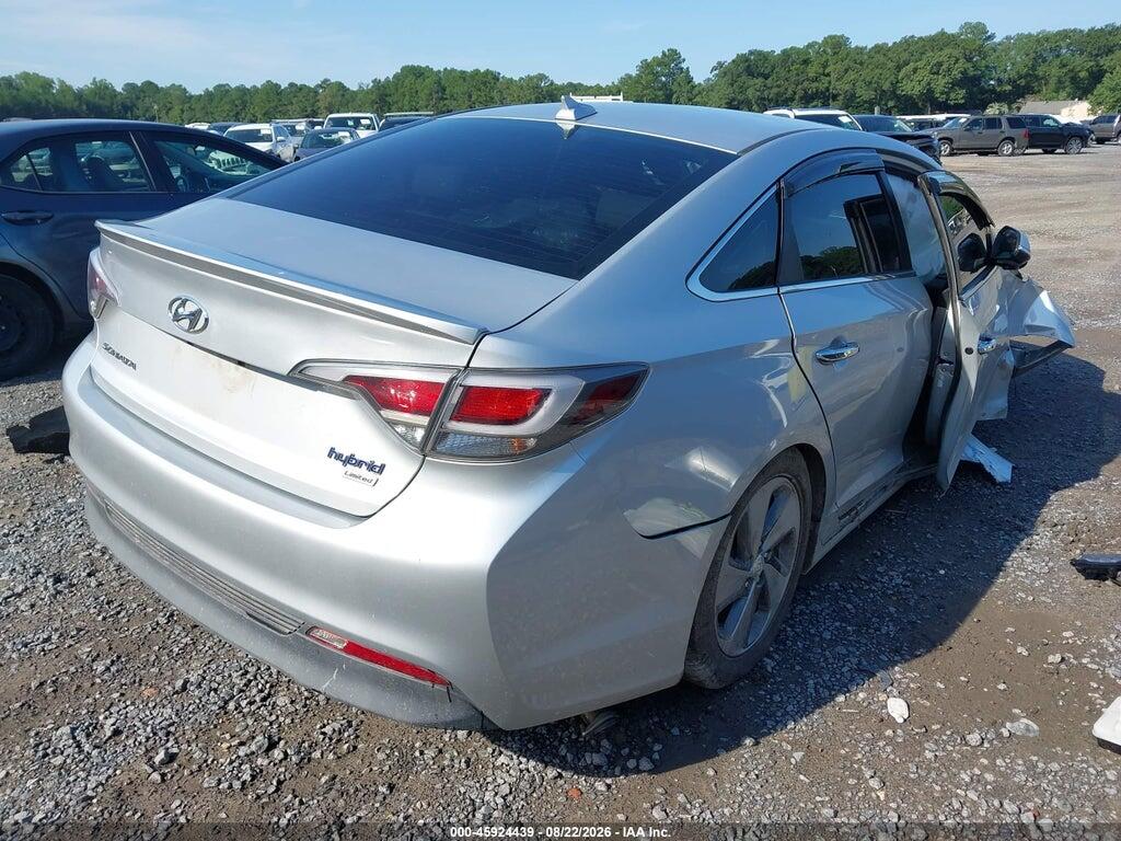 KMHE34L33HA063265 2017 HYUNDAI SONATA HYBRID photo no. 4