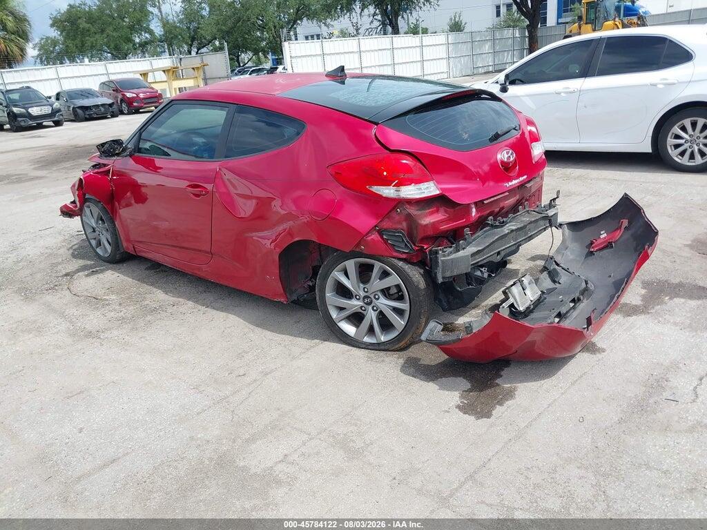 KMHTC6AD2HU316699 2017 HYUNDAI VELOSTER photo no. 3