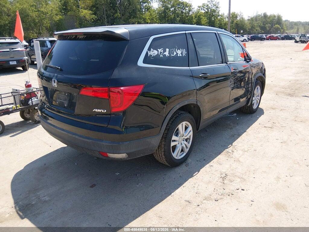 5FNYF6H12JB037555 2018 HONDA PILOT photo no. 4