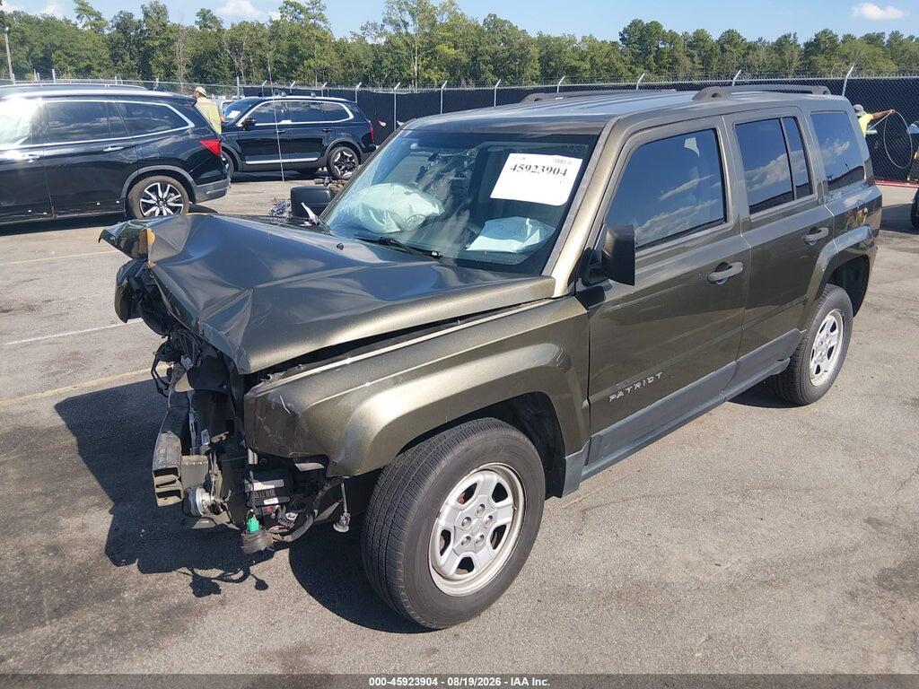 1C4NJPBA9FD358281 2015 JEEP PATRIOT photo no. 2