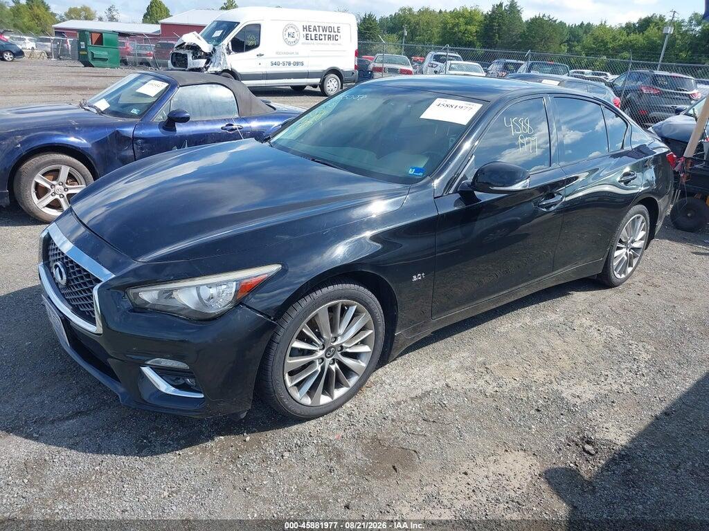 JN1EV7AR6JM436121 2018 INFINITI Q50 photo no. 2