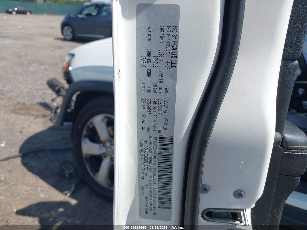 3C4NJDBB6HT616793 2017 JEEP NEW COMPASS photo no. 9