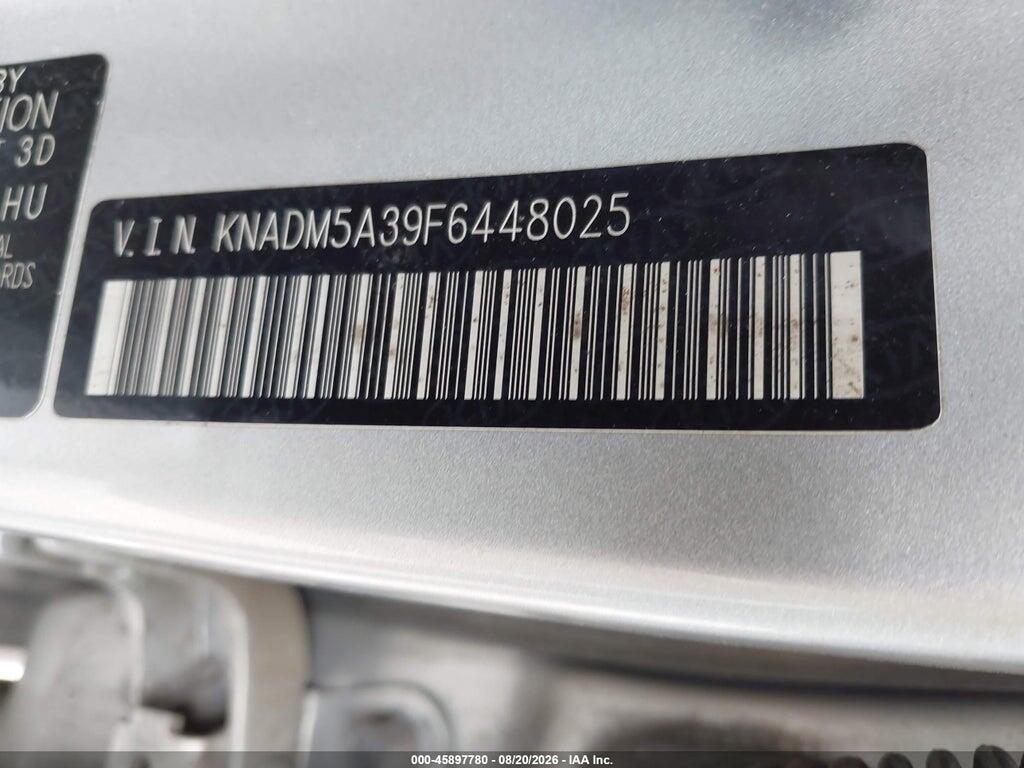 KNADM5A39F6448025 2015 KIA RIO photo no. 9