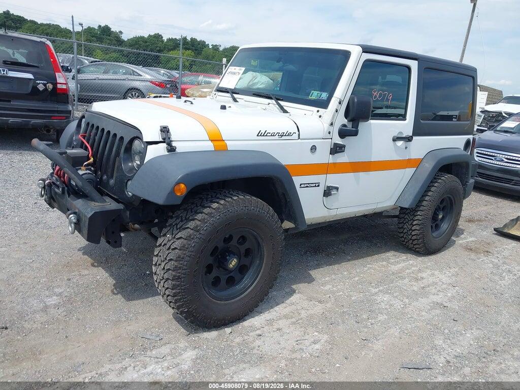 1C4AJWAG9JL903635 2018 JEEP WRANGLER JK photo no. 2