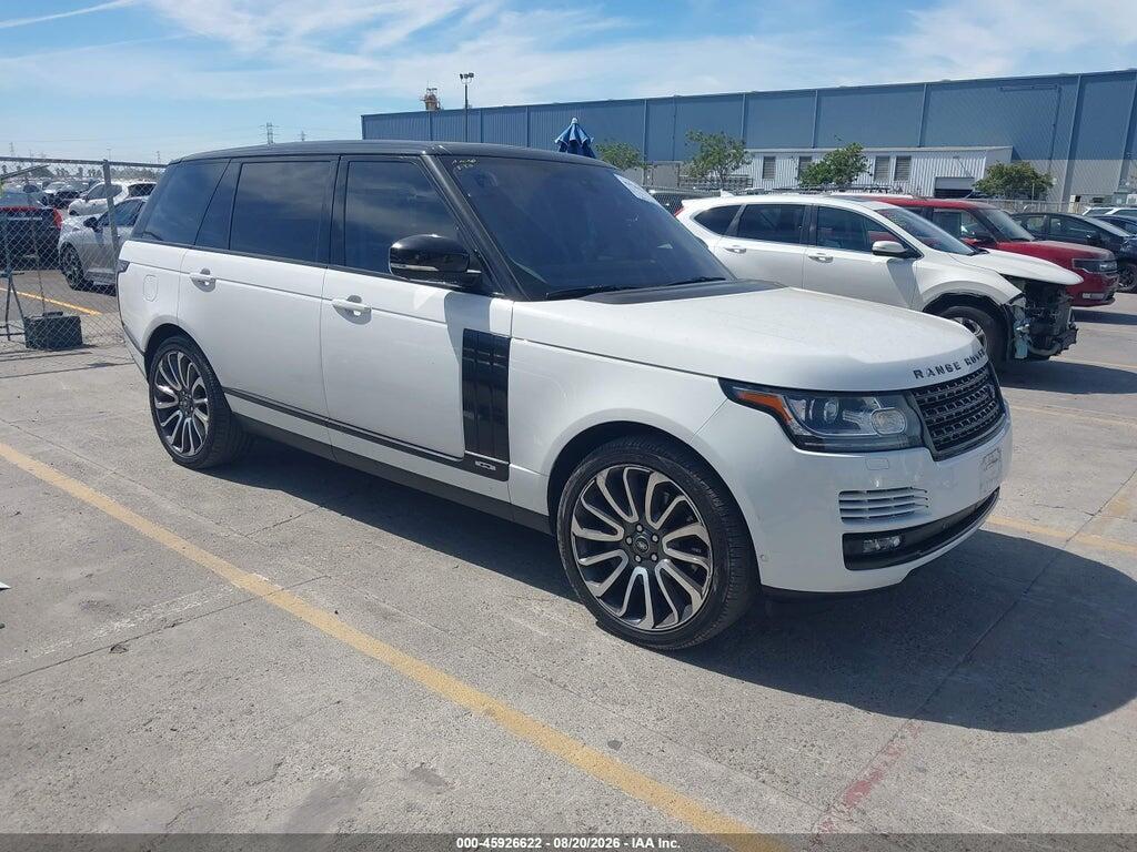 SALGS3EF0GA299722 2016 LAND ROVER RANGE ROVER photo no. 1
