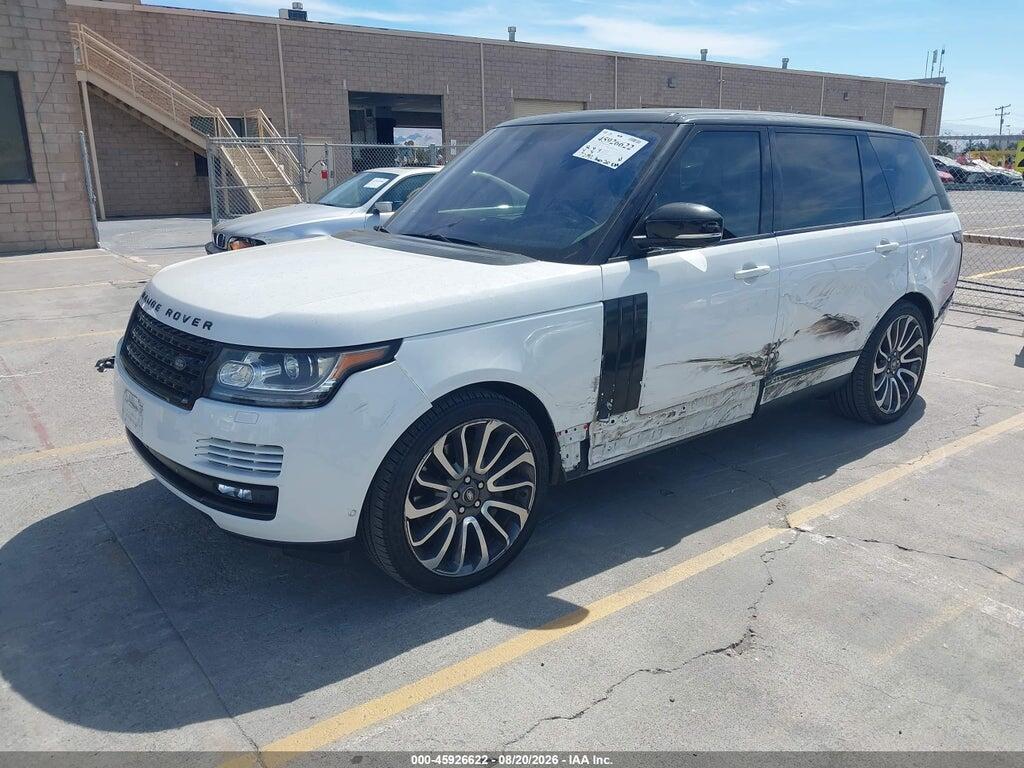 SALGS3EF0GA299722 2016 LAND ROVER RANGE ROVER photo no. 2