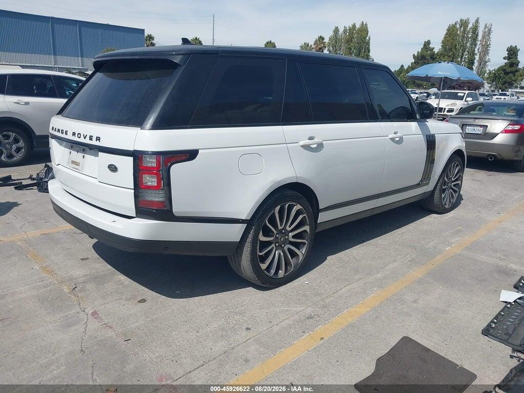 SALGS3EF0GA299722 2016 LAND ROVER RANGE ROVER photo no. 4