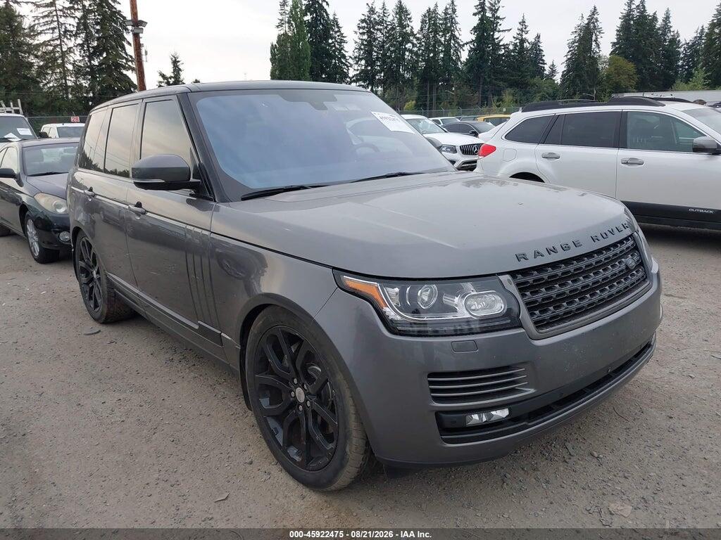 SALGS2VF8GA245398 2016 LAND ROVER RANGE ROVER photo no. 1