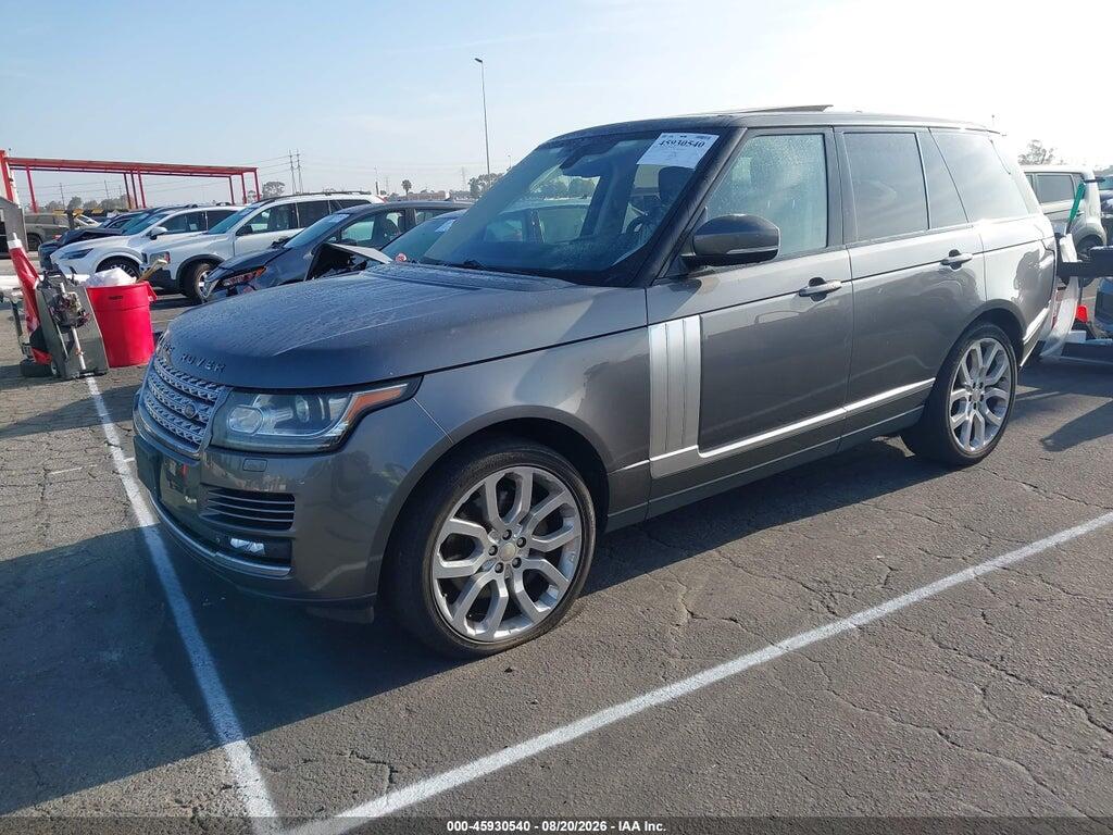 SALGS2TF4FA213243 2015 LAND ROVER RANGE ROVER photo no. 2