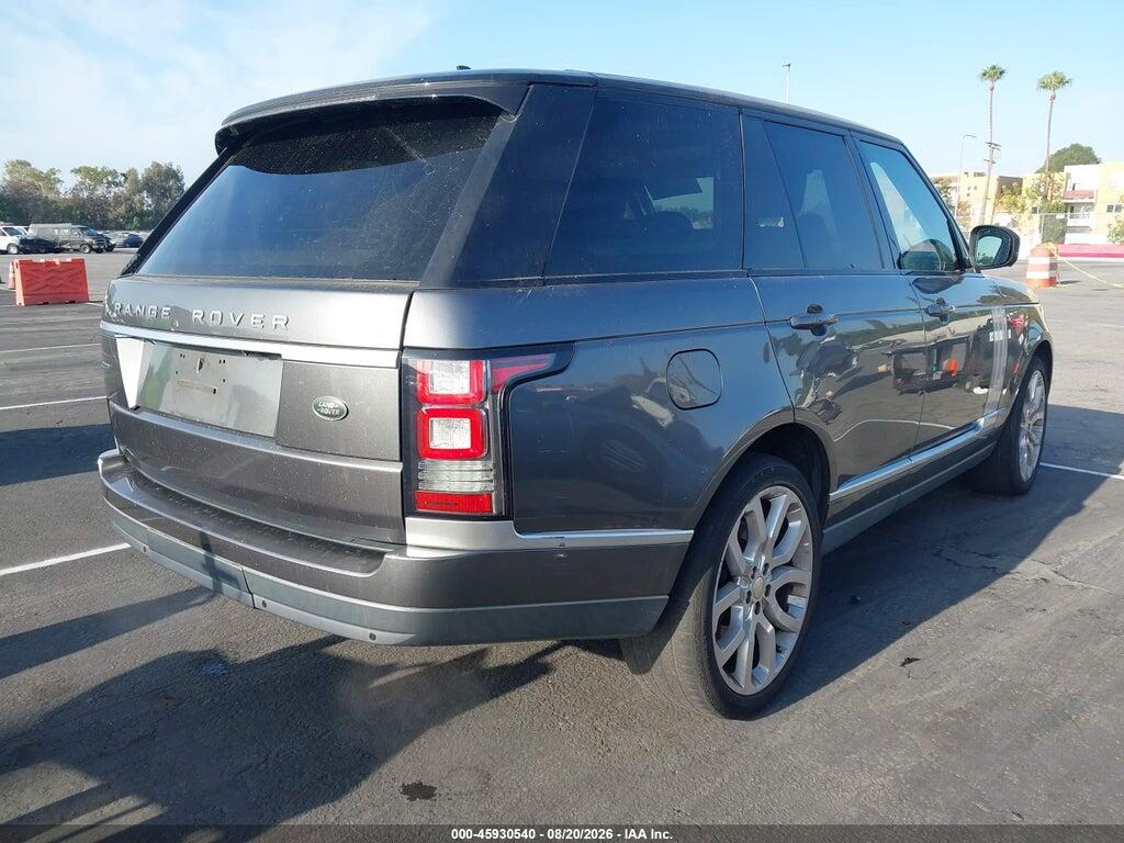 SALGS2TF4FA213243 2015 LAND ROVER RANGE ROVER photo no. 4