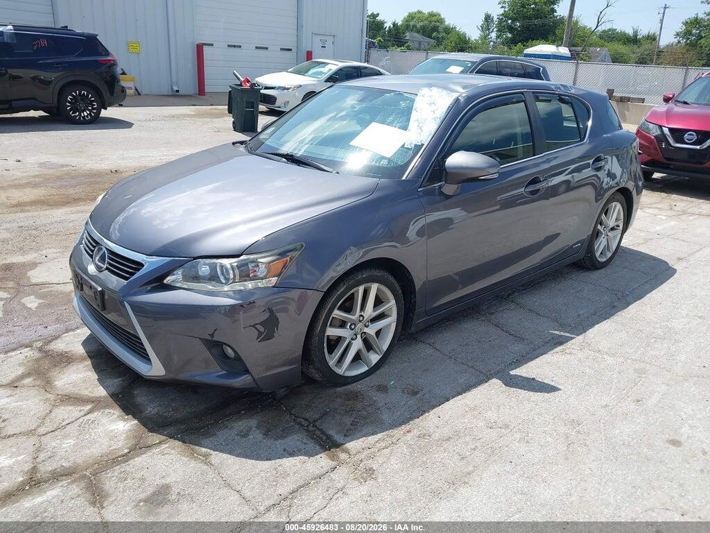JTHKD5BH5F2240332 2015 LEXUS CT 200H photo no. 2