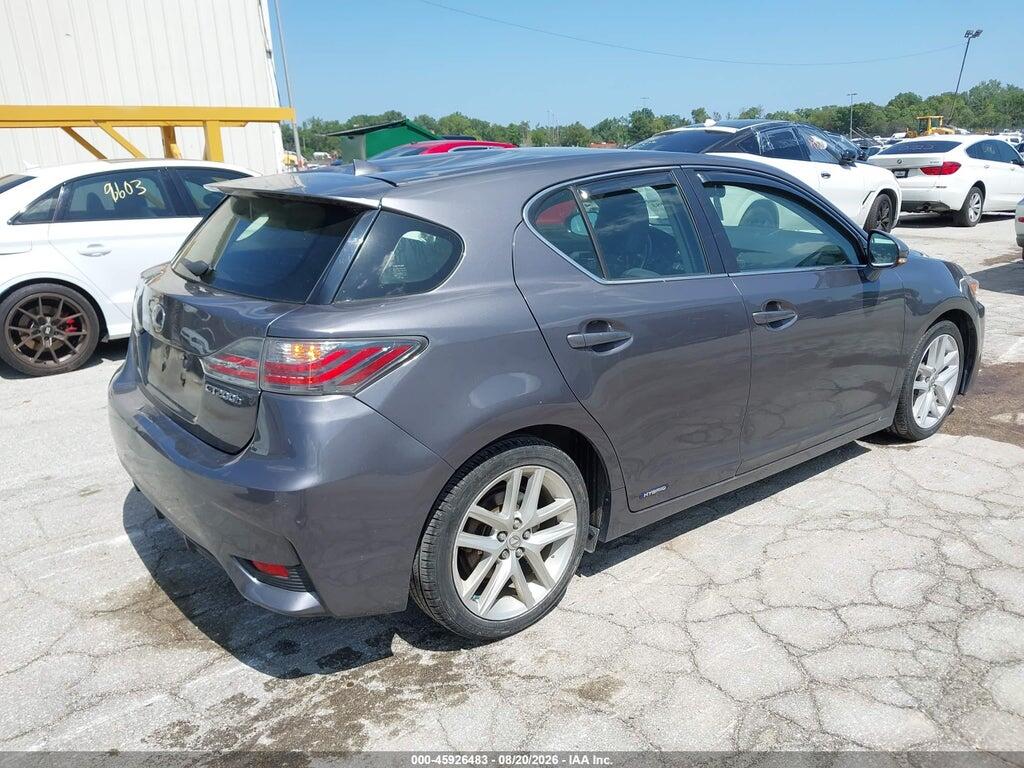 JTHKD5BH5F2240332 2015 LEXUS CT 200H photo no. 4