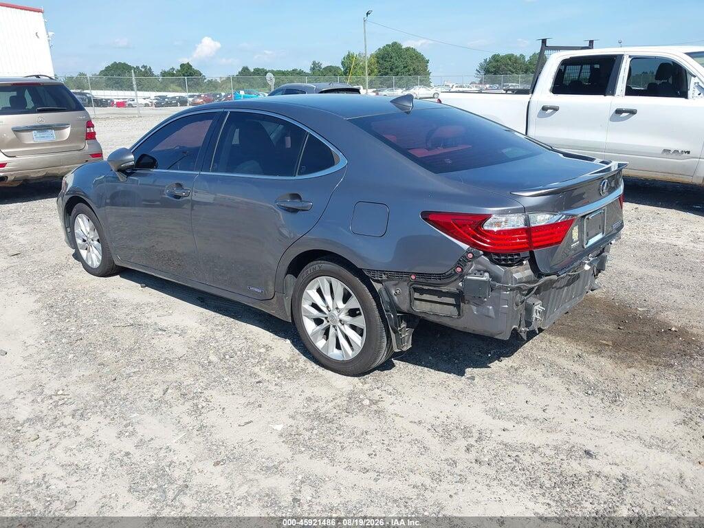 JTHBW1GG5F2094176 2015 LEXUS ES 300H photo no. 3