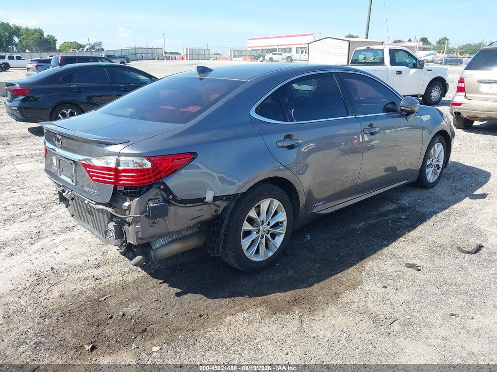 JTHBW1GG5F2094176 2015 LEXUS ES 300H photo no. 4