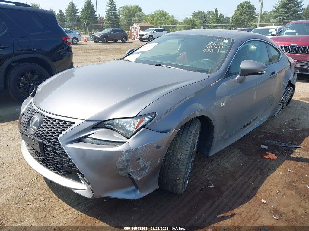 JTHSE5BCXF5003142 2015 LEXUS RC 350 photo no. 2