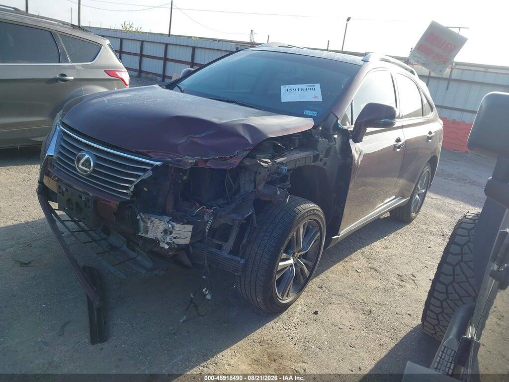 2T2ZK1BA4FC199156 2015 LEXUS RX 350 photo no. 2