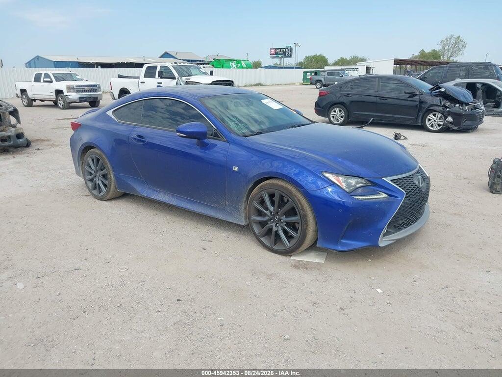 2016 LEXUS RC 200T JTHHA5BC6G5002819