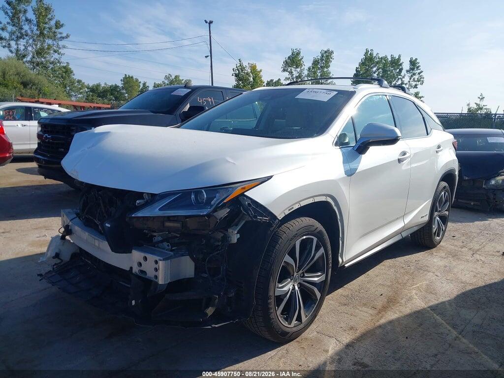 2T2BGMCA1GC008121 2016 LEXUS RX 450H photo no. 2