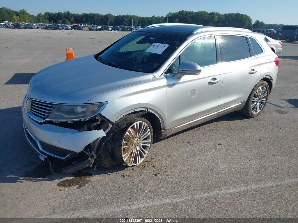 2LMTJ8LP9GBL84192 2016 LINCOLN MKX photo no. 2