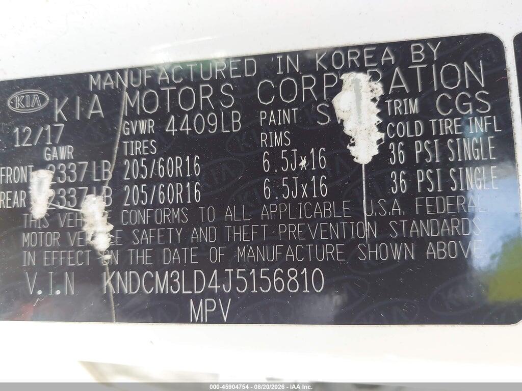KNDCM3LD4J5156810 2018 KIA NIRO PLUG-IN HYBRID photo no. 9