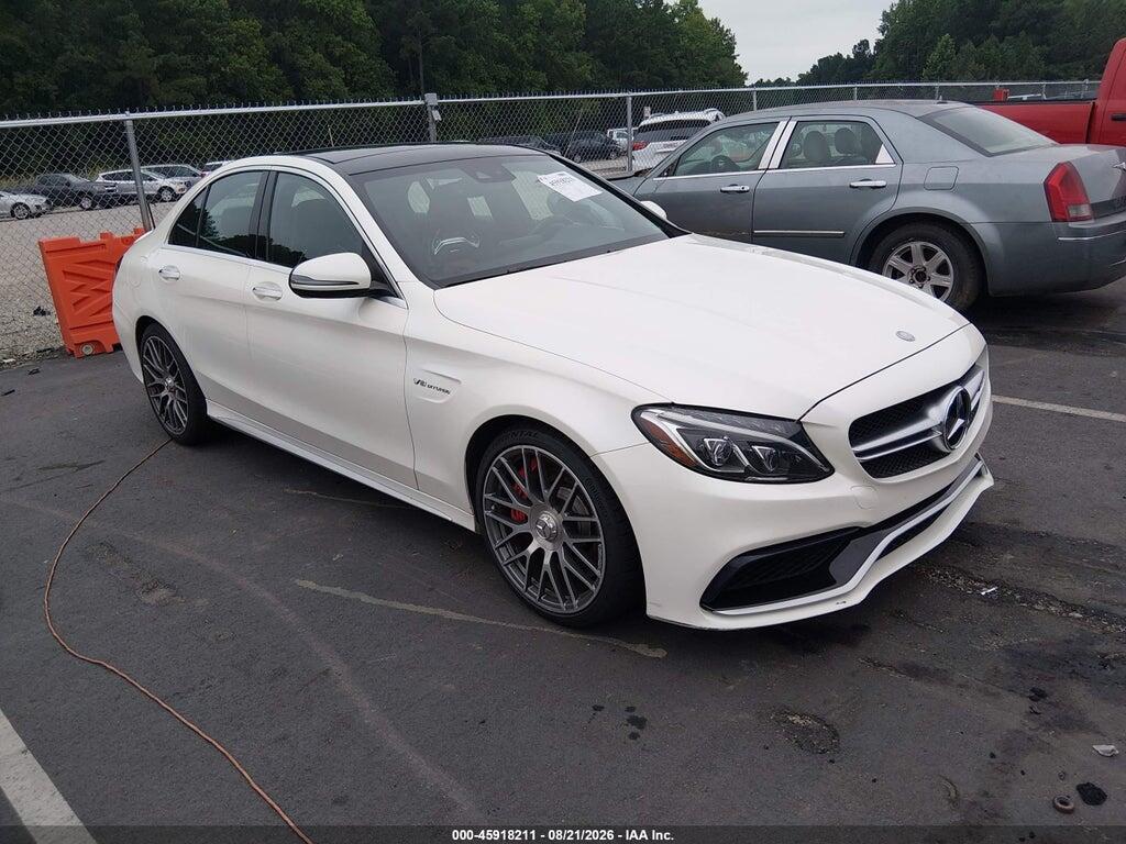 2016 MERCEDES-BENZ AMG C 63 55SWF8HB8GU142832