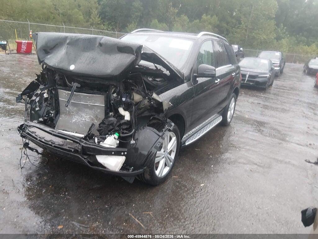 4JGDA5JB4FA452494 2015 MERCEDES-BENZ ML 350 photo no. 2