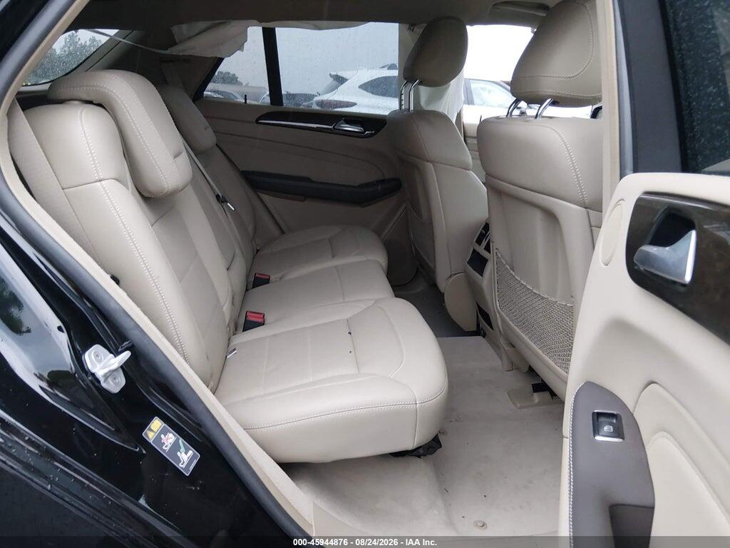 4JGDA5JB4FA452494 2015 MERCEDES-BENZ ML 350 photo no. 8