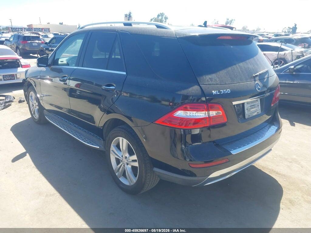 4JGDA5JB7FA556316 2015 MERCEDES-BENZ ML 350 photo no. 3