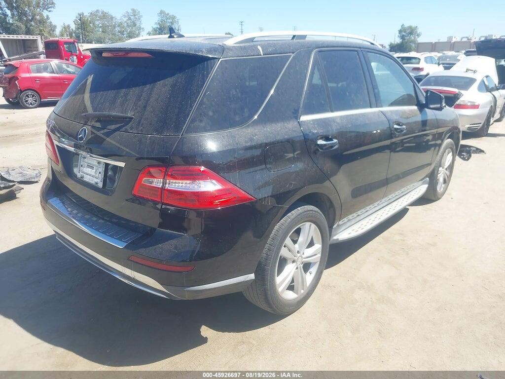 4JGDA5JB7FA556316 2015 MERCEDES-BENZ ML 350 photo no. 4