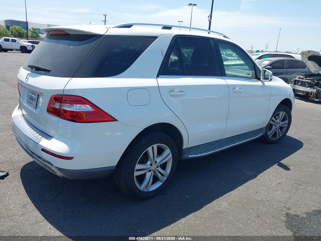 4JGDA5JB7FA544022 2015 MERCEDES-BENZ ML 350 photo no. 4