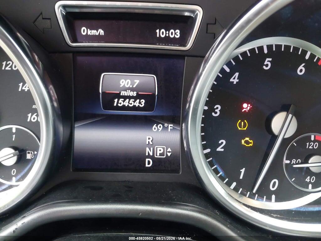 4JGDA5HB0FA480248 2015 MERCEDES-BENZ ML 350 photo no. 7