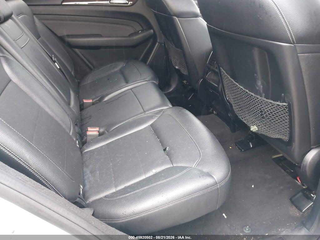 4JGDA5HB0FA480248 2015 MERCEDES-BENZ ML 350 photo no. 8