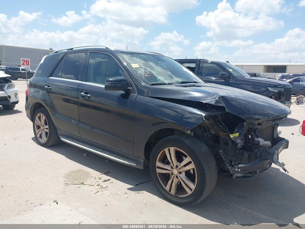2015 MERCEDES-BENZ ML 350 4JGDA5JB8FA581676