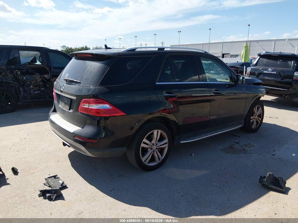 4JGDA5JB8FA581676 2015 MERCEDES-BENZ ML 350 photo no. 4