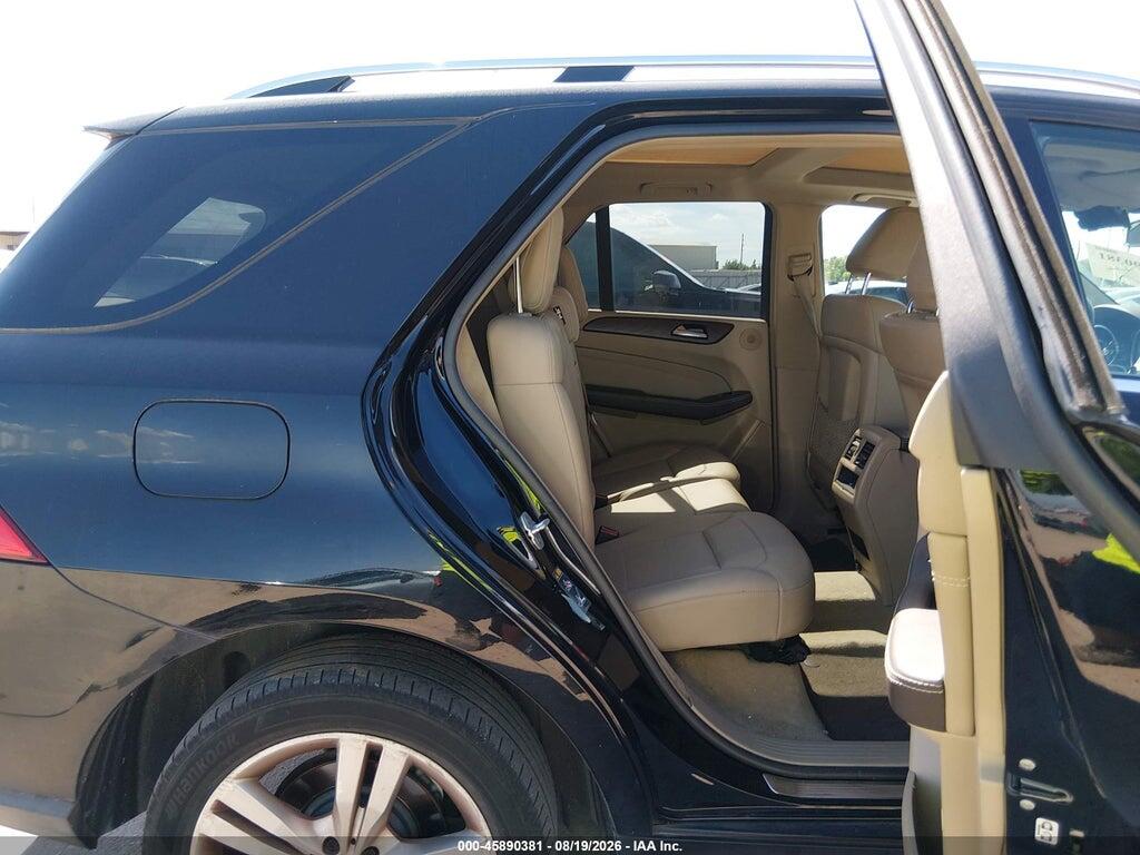 4JGDA5JB8FA581676 2015 MERCEDES-BENZ ML 350 photo no. 8