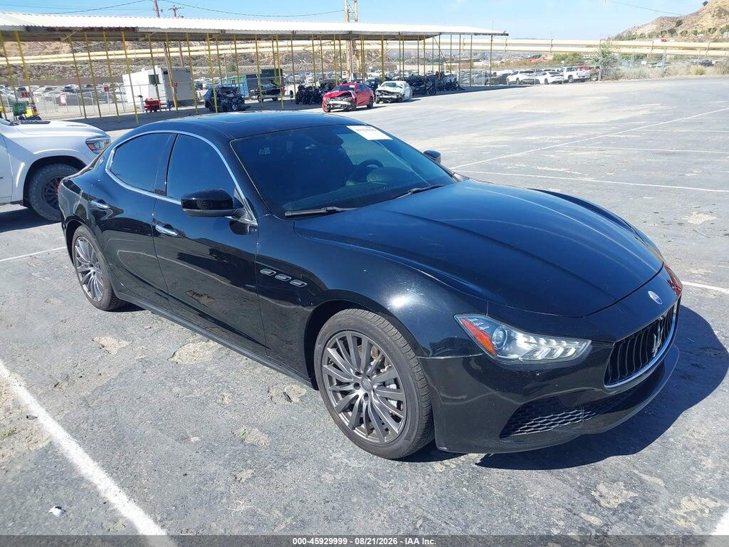 2017 MASERATI GHIBLI ZAM57XSA4H1206164